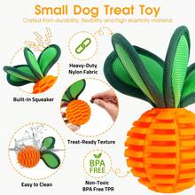 1 Pc Dog Chew Toys For Small Breeds, Treat Dispensing Ball, Small Dog Toy,Dog Stuff - Multicolor - View 3