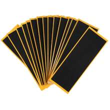 24 Uds esponja dedo monopatín pegatina antideslizante cinta de agarre de espuma para pegatinas de repuesto mejorar las tablas de rendimiento KLSH - Negro - Ver 1