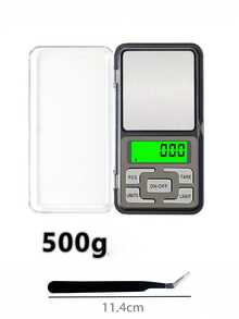 1pc Mini Jewelry Scale, Kitchen Scale, Detachable Cover, Unit Conversion, 200g Electronic Jewelry Scale, Portable Pocket Scale (G/Oz), LCD Display, Food Scale, Gold Scale. Batteries Not Included. [New Year Special Offer] - Multicolor - View 17