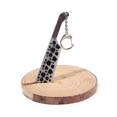 Anime Peripheral Nanami Kento Sword Weapon Model Keychain Metal Ornament Keychain Personalized Bag Decoration Pendant, Car Keychain, Suitable For Fan Collection Or As A Gift, Party Favor