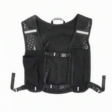 1pc Lightweight Running Vest Backpack For Women, With Multi-Functional Storage Design, Suitable For Outdoor Hiking, Cycling, Running, Climbing And Other Sports Activities. Reflective Strips, Breathable And Water-Resistant. - Multicolor - View 12