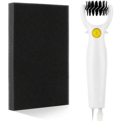 3-In-1 Multifunctional Handcraft Tool Set, Includes Trimming Brush, 3-In-1 Weeding Tool, Brush, Scraper, Punching Tool, Embossing Tool, Retractable Design, Suitable For DIY Paper Cutting, Scrapbooking, Etc.