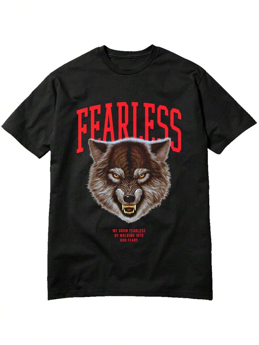 Men Outdoor Tees & Tanks - Black - View 1