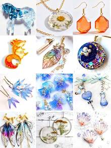 100毫升/200毫升/300毫升/400毫升/500毫升 UV树脂，快速固化高粘度UV环氧树脂，适用于珠宝制作、工艺品制作、铸造等。 - UV Resin - 查看 9