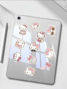 随机50张日系动漫主题3D立体卡通贴纸，可爱糖果、海豹、草莓兔女郎设计，手工奖励及教育贴纸，适用于剪贴簿、贺卡和DIY手工制作 - 彩色 - 查看 6