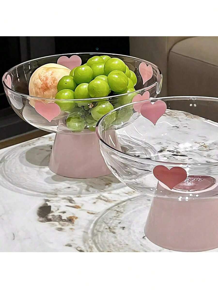 The Fruit Plate With A Light Luxury Style And High-End Display, The Snack Plate With Creative High Appearance Level, The Fruit Plate For The Living Room Coffee Table, And The New Household Style - Multicolor - View 1