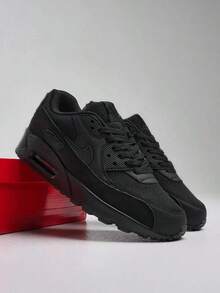 Men's 90 Running And Walking Shoes - Comfortable And Lightweight - Negro - Ver 10