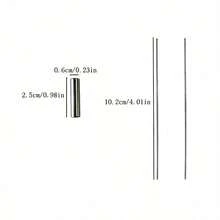 美甲磁性笔，用于涂抹3D猫眼指甲油，彩绘棒，美甲圆形艺术猫眼凝胶DIY工具 - 彩色 - 查看 3