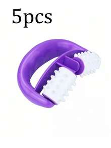 1pc Dual Wheel Manual Roller Massager, Relax Muscles, Increase Blood Circulation, Fascia Relaxation Massage Tool, Muscle Massage Roller, Deep Tissue Trigger Point Release, Body Massager, Fitness Equipment, Leg Massager, Women Fitness Tool - A - View 13