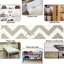 波浪纹理多功能保护垫，防滑垫，防潮垫，抽屉垫，鞋柜垫，衣柜垫，防尘，防潮，防水，防油，可定制，强烈推荐的厨房必备品！ - 青折線 - 查看 10