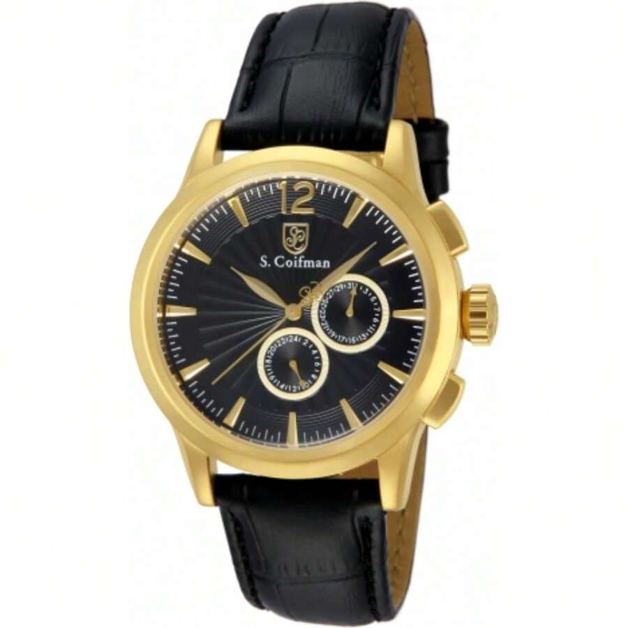 Invicta S. Coifman Quartz Black Dial Men's Watch SC0263 - 均碼 - 查看 1