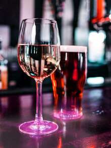 10pcs LED Coasters Lights, LED Sticker Lights, LED Bottle Lights, Cup Holder Lights, 7-Color RGB LED Bottle Lights, Suitable For Wine Bottles, Applicable For Nightclub, Club, Wedding, Bar, Party, Christmas, Halloween Decoration - Multicolor - View 3