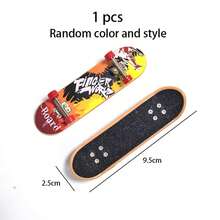 monopatín de dedo de juguete, patinete creativo, tablas de dedo de aleación + tablero de patín de plástico, juguetes para niños, regalos, 1/3 Uds. YWN4 - 2 piezas - Ver 7