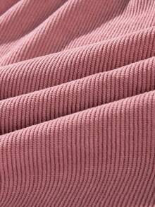 Men's Corduroy Casual Versatile Shorts - Dusty Pink - View 5