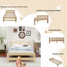 Bed Bases & Foundations - NATURAL - View 5