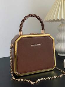 女士手提包 - 棕色 - 查看 6