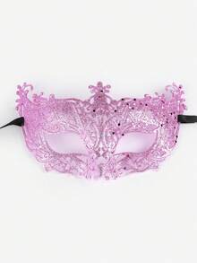 Mặt nạ ren che nửa mặt hình cáo lấp lánh, thích hợp cho tiệc Halloween, lễ hội hóa trang, mặt nạ nhựa hình cáo rỗng màu vàng che nửa mặt, mặt nạ hóa trang vui nhộn, mặt nạ lễ hội Venice, mặt nạ dự tiệc thích hợp cho các lễ kỷ niệm và trang trí Giáng sinh. - Mặt nạ ren - Xem 9