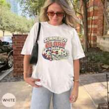 Summer Of Glory 2026 Retro Shirt, Vintage Soccer Fan Tee, World Cup 2026 T-Shirt - trắng - Xem 7