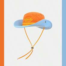 Cappello da sole, cappello da trekking all'aperto a tesa larga multicolore, cappello da pesca, cappello da trekking estivo, cappello secchiello dopamina, versione da donna, cappello protettivo dal sole - Multicolore - Visualizzare 12
