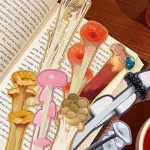 30PCS Cartoon Colorful Alien Mushroom Creative Bookmarks Reading Paper Books Page Marking Cards Decorative Stationery Gift - Multicolor - View 4