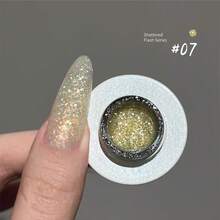 MIANEL 12ml 闪亮碎钻亮片凝胶指甲油 2026 新款碎钻美甲凝胶 美甲沙龙专用美甲用品 白色美甲 绿色美甲 情人节美甲 春季美甲 指甲胶 美甲艺术 - 彩色 - 查看 22