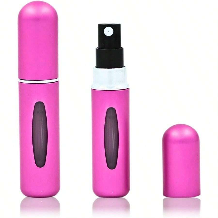 Perfume Refill Bottle - Durable Leak - Proof Perfume Dispenser, Easy To Use And Refill, Stylish And Travel Friendly Spray Bottle - 5ml (3) - Foam bottle-transparent white - View 1