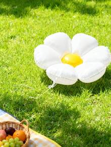 20pcs Sunflower Foil Balloons And White Daisy Balloons, Suitable For Birthday, Wedding, Anniversary, Proposal, Spring Decoration, Mother's Day Decoration, Graduation Ceremony Decoration, Graduation Season Decoration, Can Be Used Indoors And Outdoors. - White - View 8