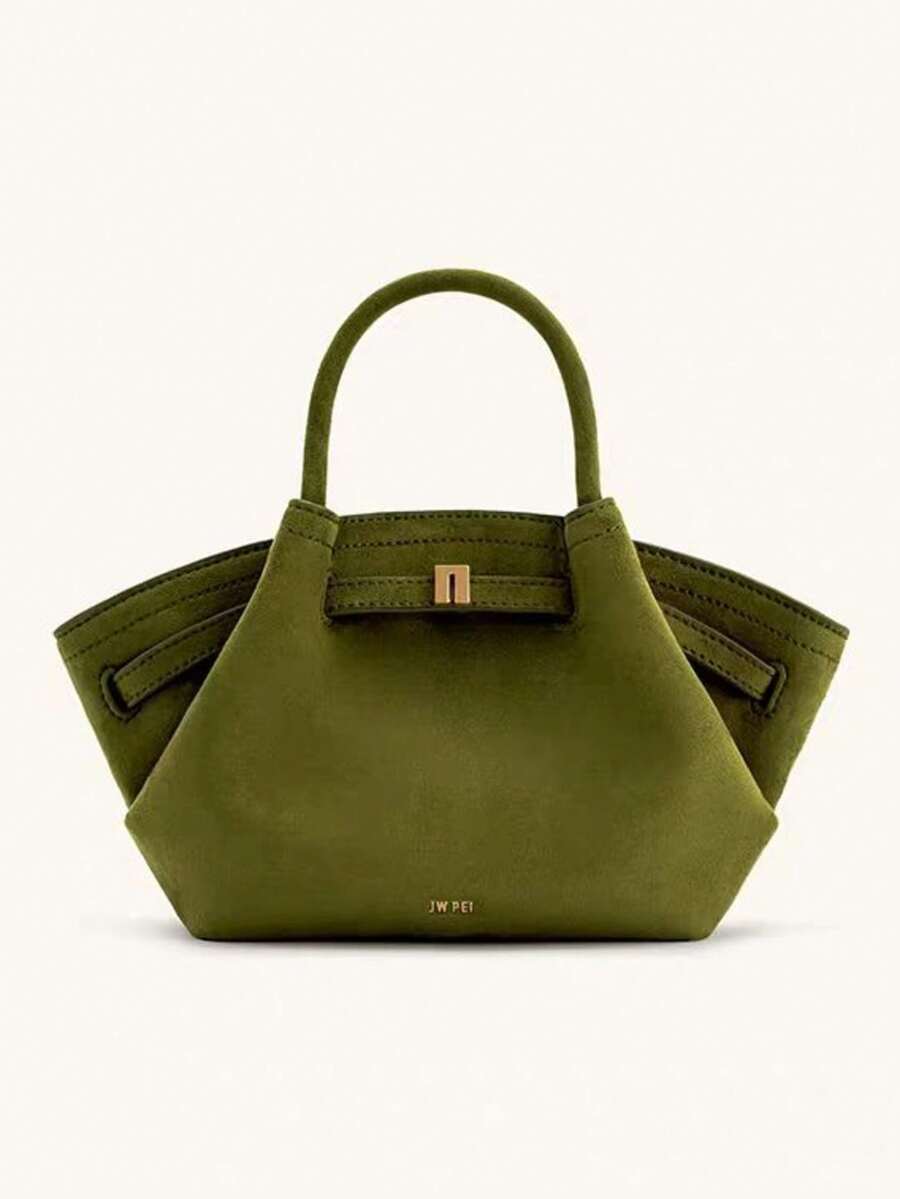 Túi JW Dumpling Bag JH30692 Hana Small dành cho nữ, kiểu dáng mới, có thể đeo vai, đeo chéo hoặc xách tay, đa năng, phù hợp cho công sở, đi chơi, hẹn hò. Chất liệu da lộn nhẹ, bền, rất thời trang và tiện dụng.