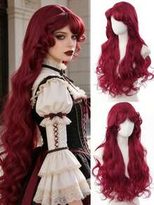 Cosplay Wig, Suitable For Holiday Party Occasions - Multicolor - View 2