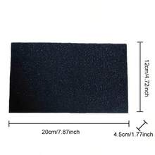 1块大号高密度黑色洗车海绵，汽车工具，汽车抛光打蜡清洁海绵块，长方形柔软黑色汽车玻璃清洁垫 - 1pc洗車清潔海綿 - 查看 7
