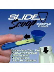 Protein Powder Scoop - Non-Slip & Anti-Spill Design, Durable PP Material, Ideal For Milk Powder, Protein Powder, Coffee Powder & All Supplements - Creative Scoop/Protein Scoop/Coffee Scoop - Multicolor - View 2