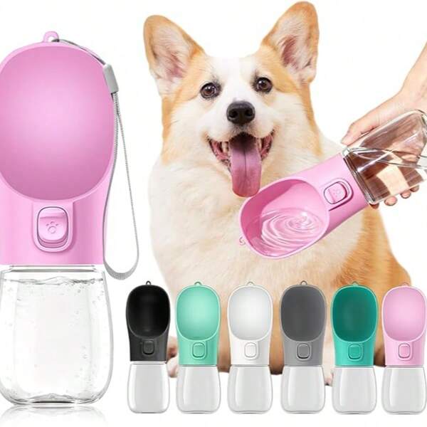 可折叠户外宠物狗水瓶，大容量便携式狗狗饮水器，适合中大型犬