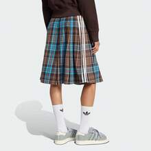 Adidas Originals Women's GFX Check Woven Mini Skirt KW4529 - Brown - View 3