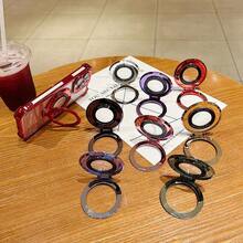 这款全新超薄钻石胶手机指环支架适用于及其他多种智能手机，采用镂空懒人设计，是一款优质手机壳桌面支架。 - 彩色 - 查看 5