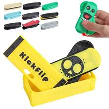 Patinetas para dedos, cubierta magnética, patineta para dedos, alivio del estrés, para niños, aula, medias de cumpleaños BYWE - D - Ver 3