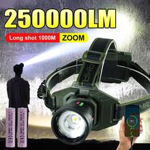 2026 Powerful Rechargeable LED Headlamp, Super Bright 30W Long Range Headlight For Camping, Hunting - Star - View 2