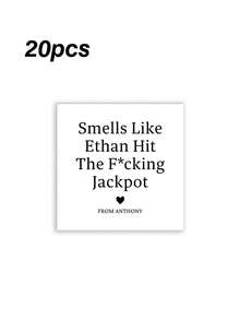 定制蜡烛标签、定制趣味语录蜡烛贴纸、个性化礼物、男女独特生日礼物、情人节蜡烛标签、情人节礼物、新年派对礼品、结婚纪念日装饰、可定制文字蜡烛贴纸，适用于情人节、婚礼和新年派对庆祝活动 - 款式A - 查看 19