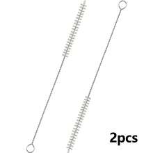 2/5支装，长12厘米，宽10毫米吸管清洁刷，加长吸管清洁器，适用于吸管杯、水瓶和管道，饮用吸管清洁刷 - 2件白色 - 查看 9