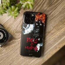 Funda Tutankamon Victor Mendivil Rico O Muerto para iPhone 11 12 13 14 15 16 17 ProMax – Cubierta de Lujo con Diseño de Faraón - Negro - Ver 6