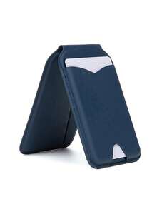 EIGIIS 1pc Magnetic Phone Wallet With Mirror & Card Slots, Adjustable Stand, Durable, Suitable For All Phones, Fashionable Wallet Design, Perfect Gift For Friends, Girlfriend Or Mother - Multicolor - View 12