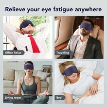 Hailicare Electric Steam Eye Mask 3D Massage Eye Mask Constant Temperature Hot Compress Smart Timing Sleep Shading Relieve Eye Fatigue Office Lunch Break Bedroom - View 11