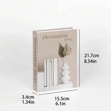 3/4 cuốn sách giả trang trí, sách trang trí sang trọng, trang trí phòng khách, trang trí nhà cửa, sách để bàn cà phê, sách trang trí hiện đại, sách xếp chồng, trang trí khách sạn, quà tặng - Một cỡ - Xem 10