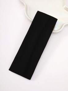 3pcs Wide Elastic Yoga Headbands Set - Soft Sweat-Wicking Turban Wraps In Pink Tones For Gym, Running & Vacation - Upgraded Version - View 11