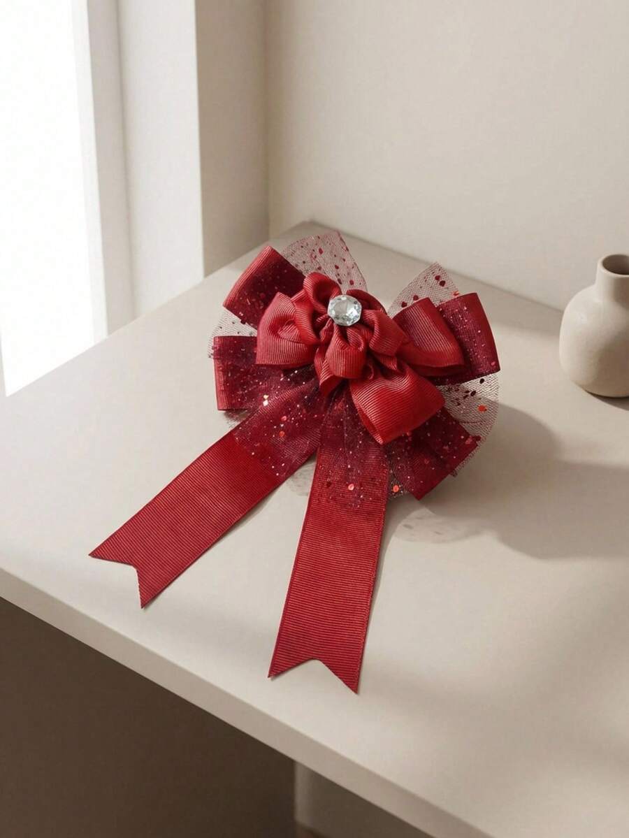 Kids Hair Accessories - 紅色 - 查看 1