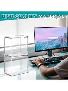 1 Set TCG Card Pack Display Box, Clear Acrylic Stackable Protective Case - Ultra Transparent Thick Acrylic With Magnetic Closure, Dust-Proof Display Box For PKMN TCG Card Packs. Provides Crystal-Clear Visibility To Showcase Your Card Packs Without Any Haze Or Distortion. Preserves The Original Seals To Help Maintain The Value Of Your Card Packs. - Clear - View 5