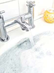 1pc Suction Cup Bathtub Overflow Drain Cover, Leak-Proof Bathtub Seal Cover, Increases Water Level, Strong Suction To Prevent Leakage - Transparent - View 6