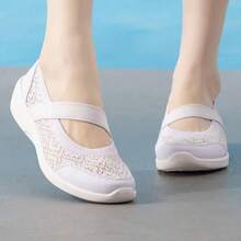 Skechers 女款運動休閒鞋 MODERN COMFORT 系列 時尚長輩鞋 避震透氣回彈 舒適輕量軟底 低筒日常通勤鞋 158763-LAV - 燻衣草色 - 查看 11