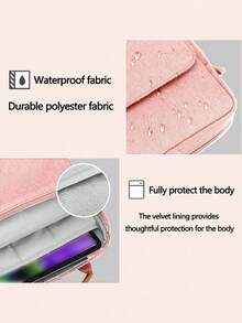 Tablet Sleeve Bag Carrying Case, Minimalist Shoulder Cross-Body Tablet Pc Storage Bag, Fits For 11 Inch Tablet, Laptop, Mobile Accessories Storage And Protection. Waterproof Oxford Cloth Zipper Closure Tablet Computer Storage Bag, Can Be Used As Handbag, Shoulder Bag, Cross-Body Bag, Inner Bag Of Backpack And Computer Bag For School Travel - Xem 5