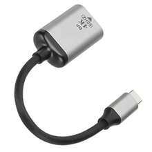Adaptador de Tipo C a DP Convertidor de Tipo C a DisplayPort Adaptador de Tipo C a DP Compatible con 4K a 60 Hz/ 3D para Interfaz Tipo C 3.1 Compatible con "Modo Alternativo de DisplayPort" - Ver 3