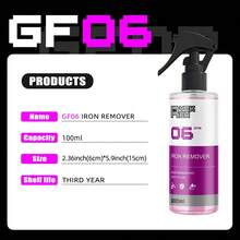 Ryekew 100ML Car Wheels Rim Cleaner Multi Purpose Rust Remover Brake Paint Protect Metal Dust Iron Powder Remover Car Care Spray - GF-06 - View 8